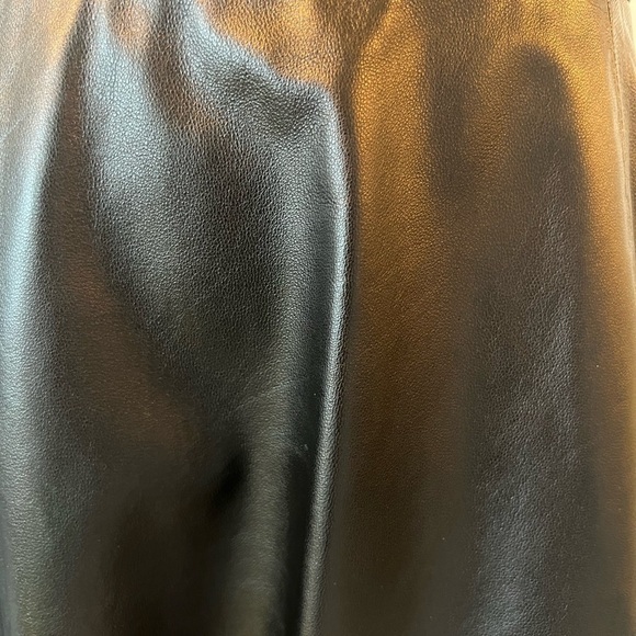 Y.A.S Black Faux Leather Skirt - Picture 3 of 15
